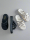 Summer Casual Criss Cross Slid On Sandals